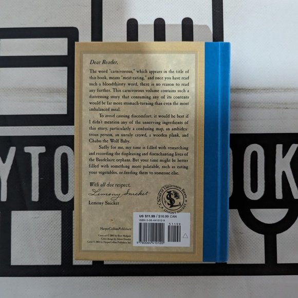 The Carnivorous Carnival (A Series of Unfortunate Events #9) by Lemony Snicket - Picture 3 of 5